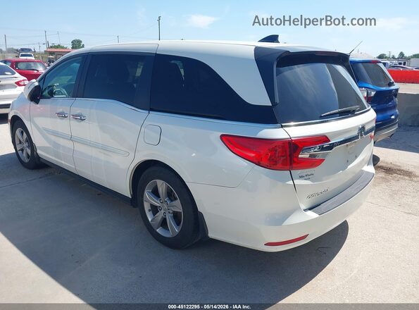 5FNRL6H70JB001977 2018 HONDA ODYSSEY White Tył lewy