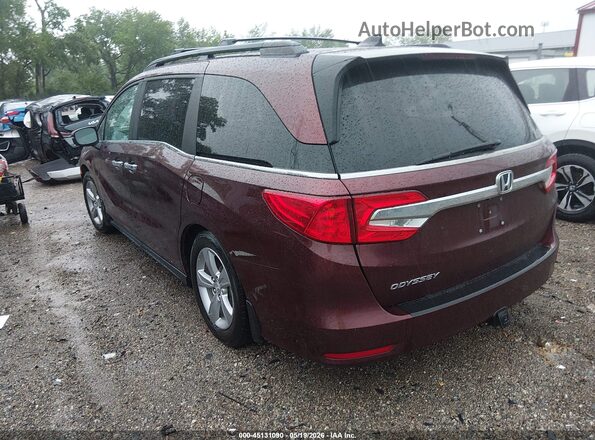 5FNRL6H70JB064125 2018 HONDA ODYSSEY Red Rear left