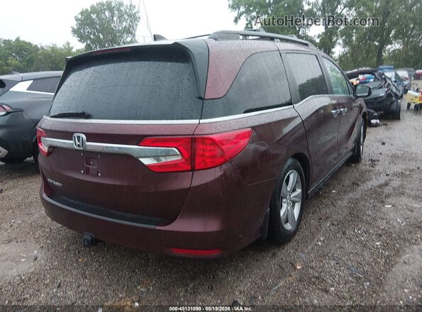 5FNRL6H70JB064125 2018 HONDA ODYSSEY Red Rear right