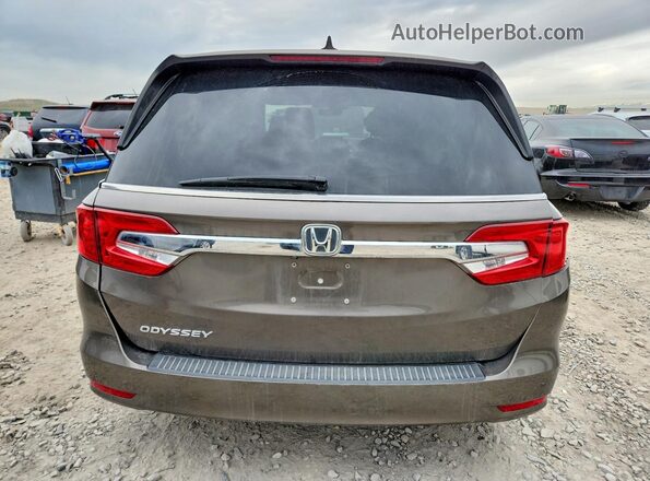 5FNRL6H70KB099247 2019 HONDA ODYSSEY Gray Вид ззаду