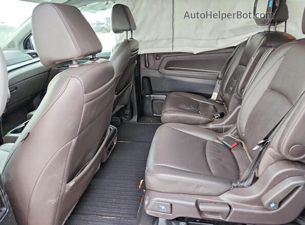 5FNRL6H70KB099247 2019 HONDA ODYSSEY Gray Вид задніх сидінь