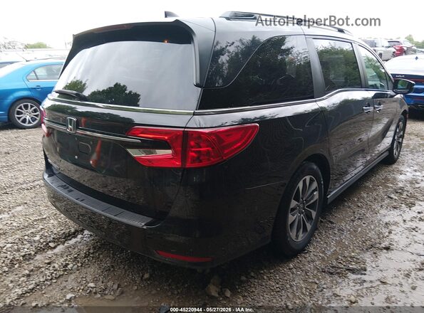 5FNRL6H70MB016757 2021 HONDA ODYSSEY Black Հետևի աջ