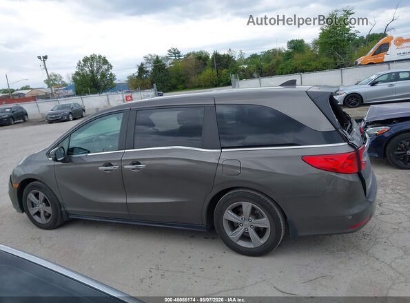 5FNRL6H71JB019047 2018 HONDA ODYSSEY Gray Vista interior de 360 grados