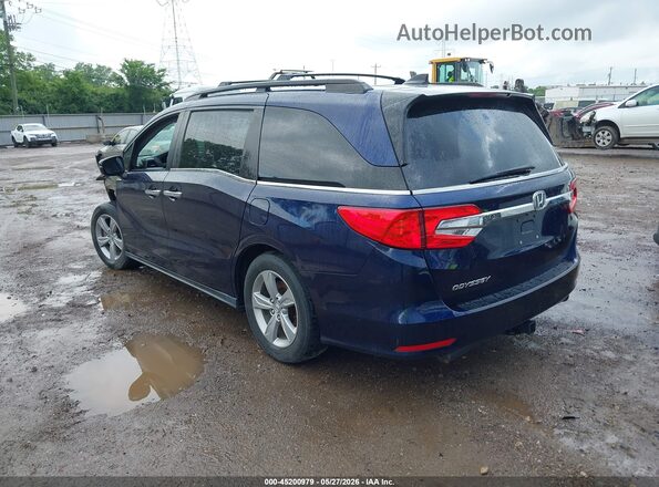 5FNRL6H71KB100793 2019 HONDA ODYSSEY Blue Rear left