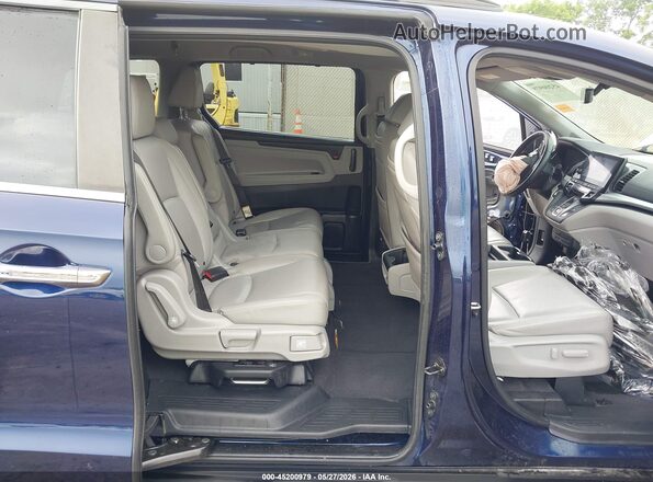 5FNRL6H71KB100793 2019 HONDA ODYSSEY Blue VIN sticker view