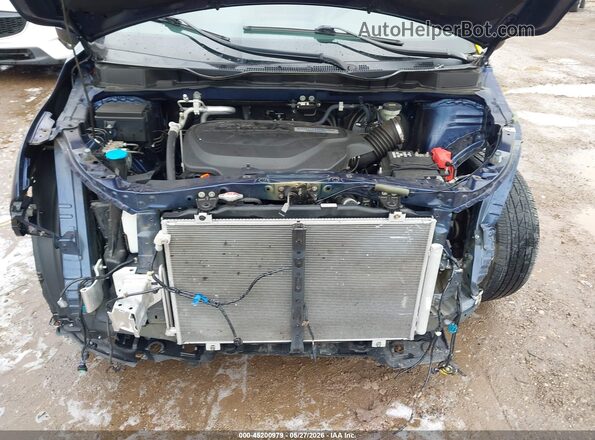 5FNRL6H71KB100793 2019 HONDA ODYSSEY Blue Rear view