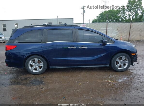 5FNRL6H71KB100793 2019 HONDA ODYSSEY Blue 360 interior view