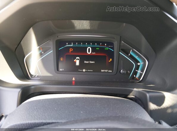 5FNRL6H71LB047949 2020 HONDA ODYSSEY White Հետևի նստատեղերի տեսք