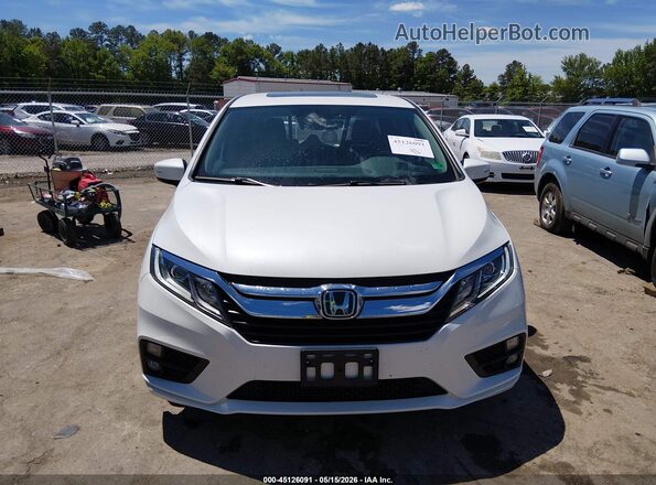 5FNRL6H71LB047949 2020 HONDA ODYSSEY White Սարքավորումների վահանակի տեսք