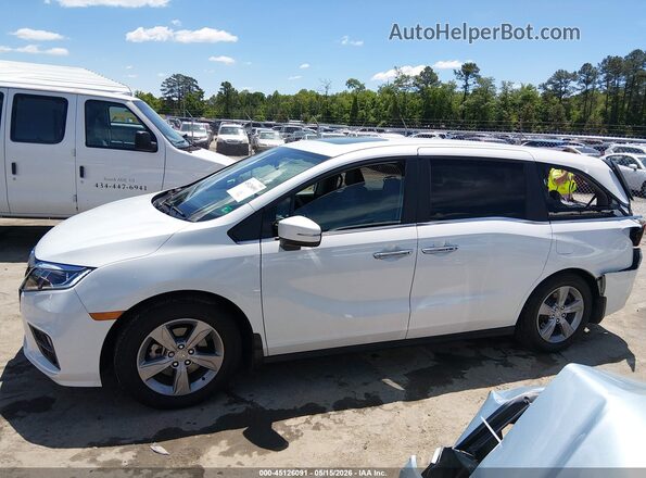 5FNRL6H71LB047949 2020 HONDA ODYSSEY White Սալոնի 360 աստիճան տեսք