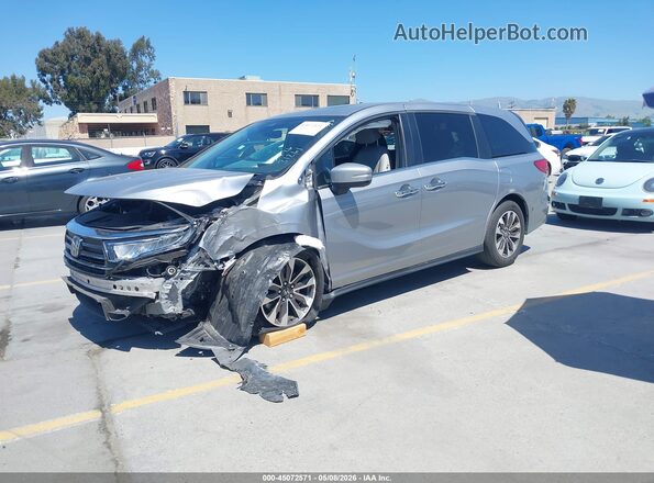 5FNRL6H71MB019845 2021 HONDA ODYSSEY Silver 
