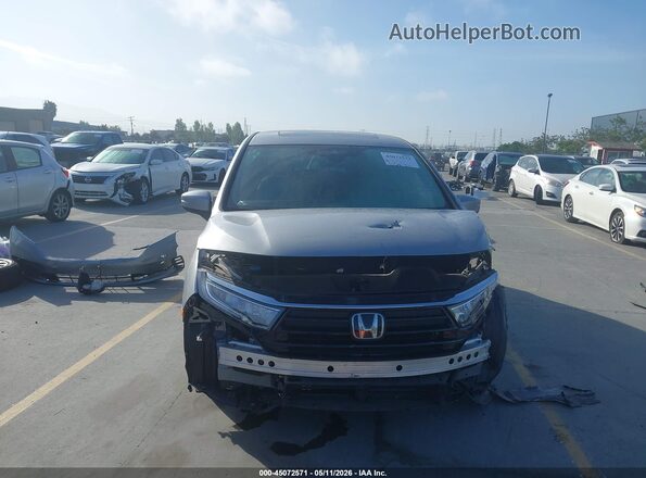 5FNRL6H71MB019845 2021 HONDA ODYSSEY Silver 