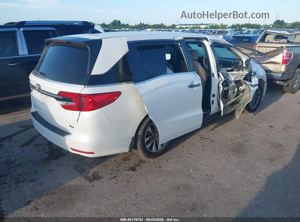 5FNRL6H71NB013111 2022 HONDA ODYSSEY White Trasero derecho