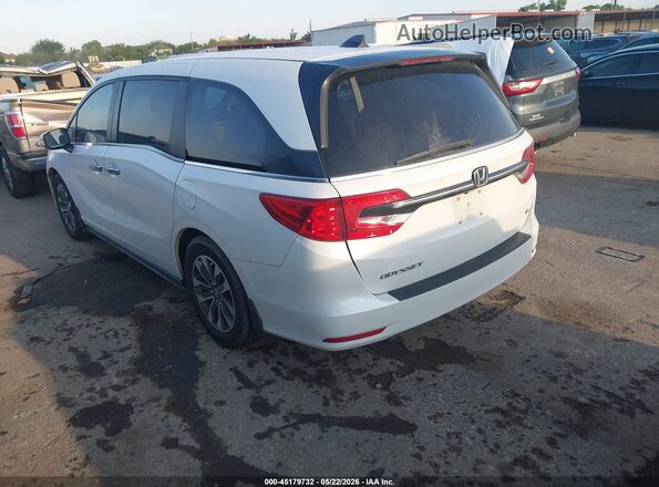 5FNRL6H71NB013111 2022 HONDA ODYSSEY White Trasero izquierdo