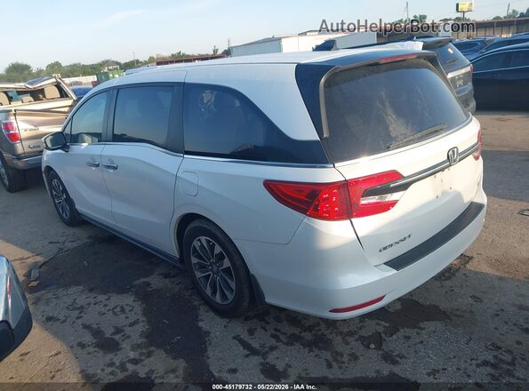 5FNRL6H71NB013111 2022 HONDA ODYSSEY White Vista interior de 360 grados