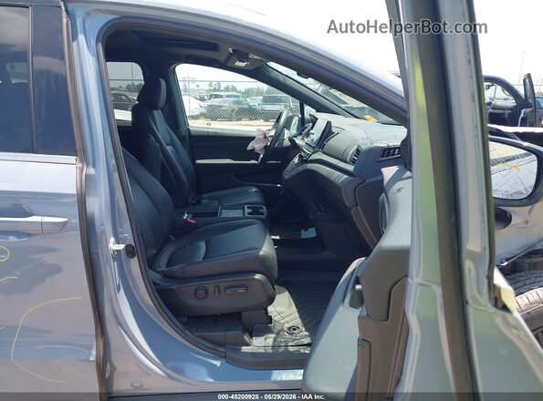 5FNRL6H71SB028607 2025 HONDA ODYSSEY Gray წინა სალონის ხედი