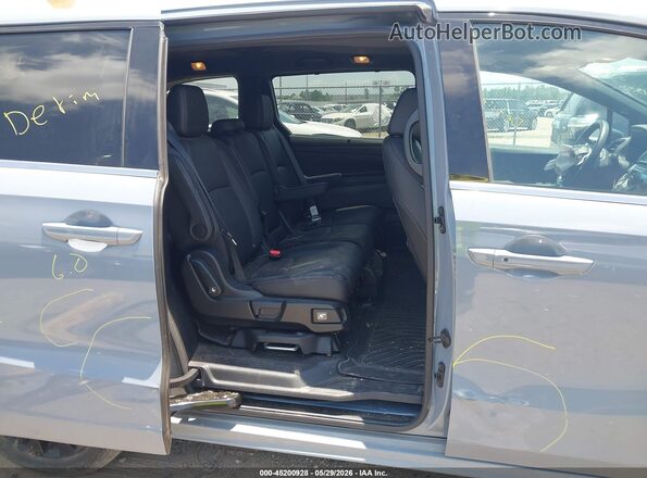 5FNRL6H71SB028607 2025 HONDA ODYSSEY Gray VIN კოდის სტიკერის ხედი