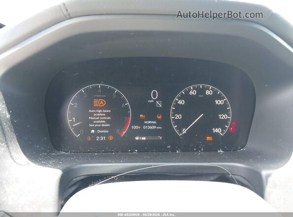 5FNRL6H71SB028607 2025 HONDA ODYSSEY Gray უკანა სავარძლების ხედი