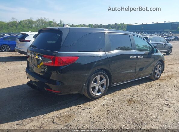 5FNRL6H72JB082674 2018 HONDA ODYSSEY Black უკანა მარჯვენა