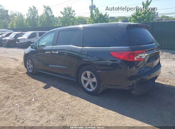 5FNRL6H72JB082674 2018 HONDA ODYSSEY Black უკანა მარცხენა