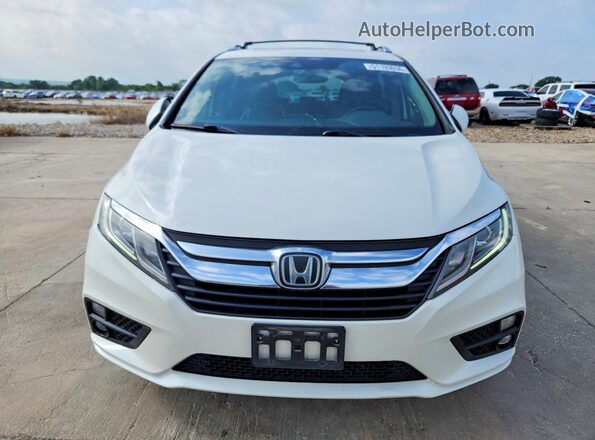 5FNRL6H72JB092265 2018 HONDA ODYSSEY White Widok z przodu