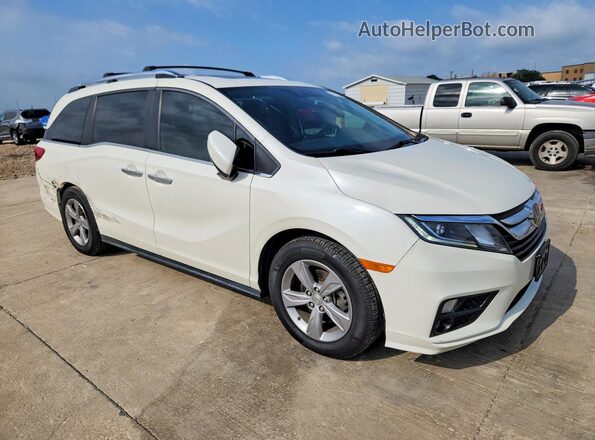 5FNRL6H72JB092265 2018 HONDA ODYSSEY White Przód prawy
