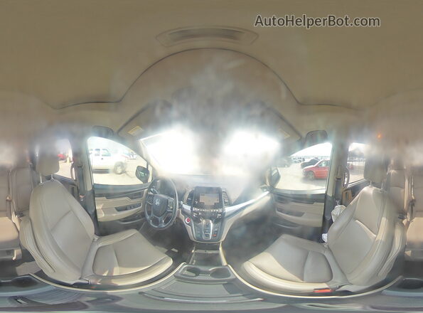 5FNRL6H72JB092265 2018 HONDA ODYSSEY White Widok wnętrza 360 stopni