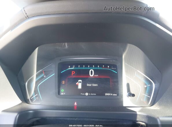 5FNRL6H72KB035422 2019 HONDA ODYSSEY Gray Հետևի նստատեղերի տեսք