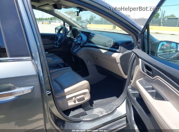 5FNRL6H72KB035422 2019 HONDA ODYSSEY Gray Սալոնի դիմացի տեսք