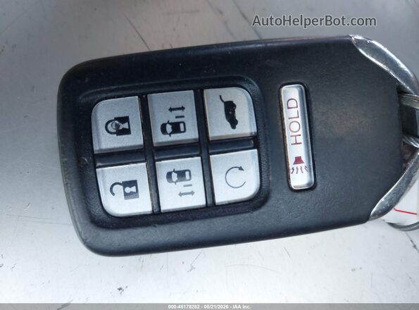 5FNRL6H72KB035422 2019 HONDA ODYSSEY Gray Առջևի վահանակի տեսք