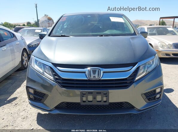 5FNRL6H72KB035422 2019 HONDA ODYSSEY Gray Սալոնի հետևի տեսք