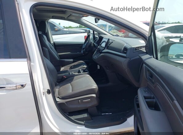 5FNRL6H72KB074074 2019 HONDA ODYSSEY White წინა სალონის ხედი
