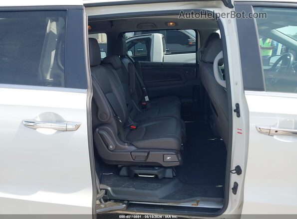 5FNRL6H72KB074074 2019 HONDA ODYSSEY White VIN კოდის სტიკერის ხედი