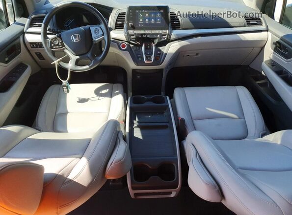 5FNRL6H72KB123404 2019 HONDA ODYSSEY Silver 
