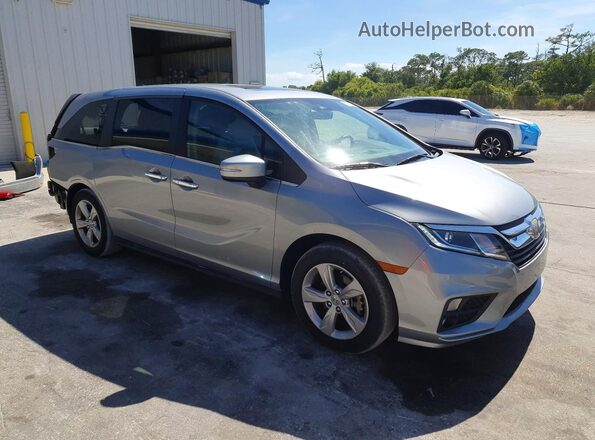 5FNRL6H72KB123404 2019 HONDA ODYSSEY Silver 