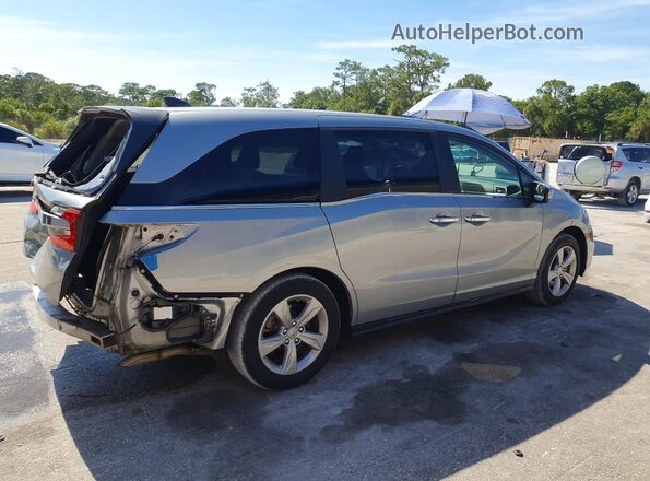 5FNRL6H72KB123404 2019 HONDA ODYSSEY Silver 