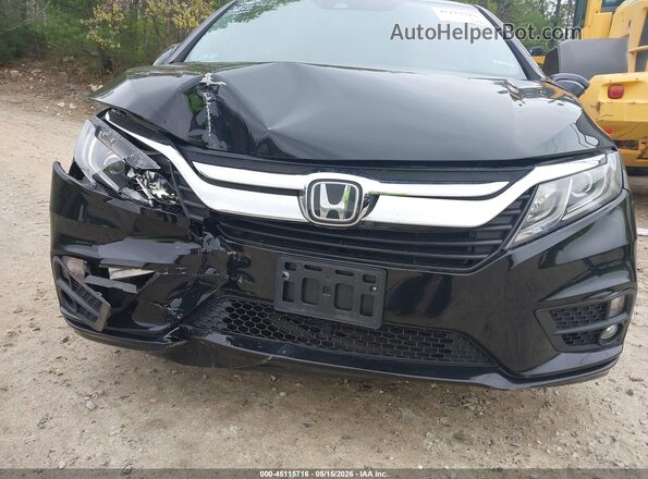 5FNRL6H72KB129350 2019 HONDA ODYSSEY Black Դիմացի տեսք
