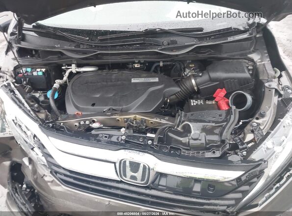 5FNRL6H72LB003832 2020 HONDA ODYSSEY Brown Widok z tyłu