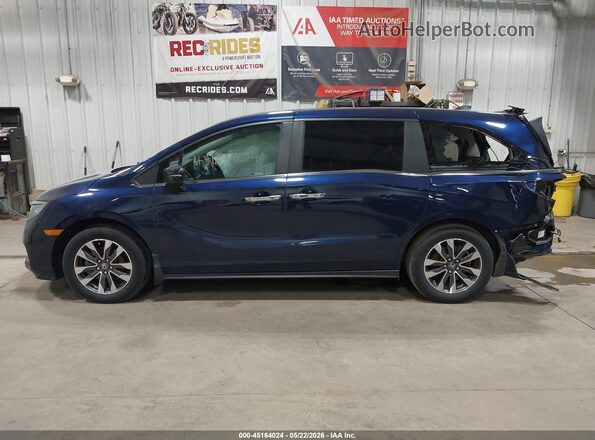 5FNRL6H72NB048949 2022 HONDA ODYSSEY Dark Blue Панорамний вид салону 360°