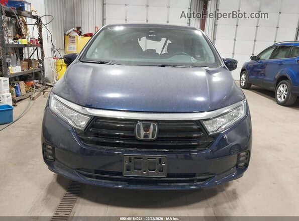 5FNRL6H72NB048949 2022 HONDA ODYSSEY Dark Blue Вид щитка приладів
