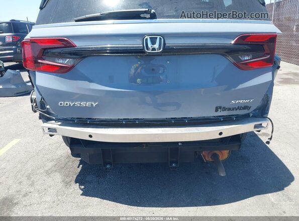 5FNRL6H72PB022368 2023 HONDA ODYSSEY Gray 