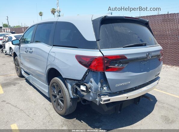 5FNRL6H72PB022368 2023 HONDA ODYSSEY Gray Rear left