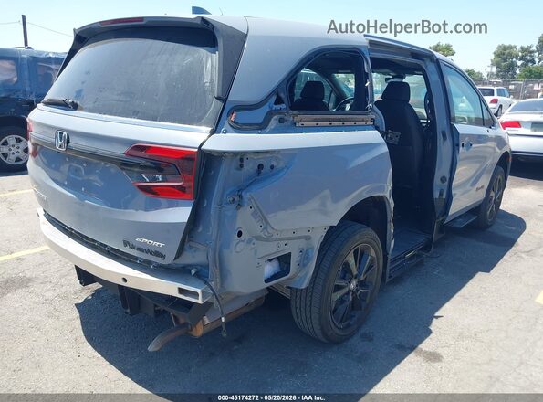 5FNRL6H72PB022368 2023 HONDA ODYSSEY Gray Rear right