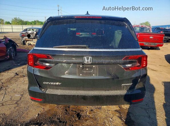 5FNRL6H72PB052230 2023 HONDA ODYSSEY Black 