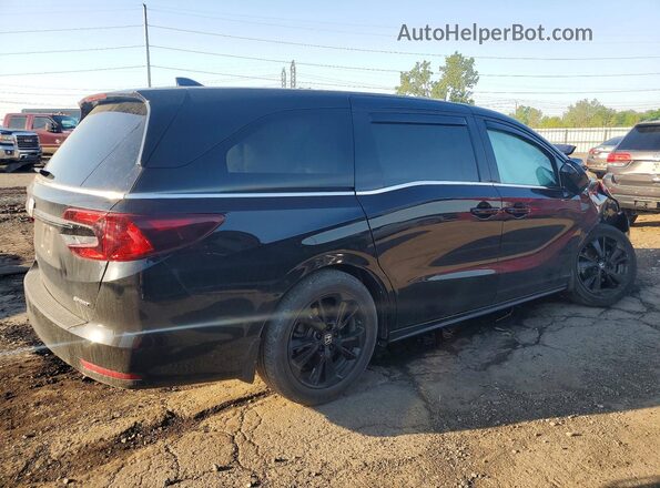 5FNRL6H72PB052230 2023 HONDA ODYSSEY Black 