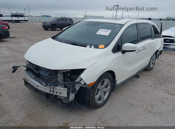 5FNRL6H73KB081115 2019 HONDA ODYSSEY White Vista tres cuartos delantera izquierda