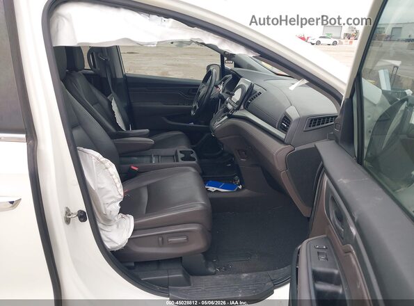 5FNRL6H73KB081115 2019 HONDA ODYSSEY White Vista interior delantera