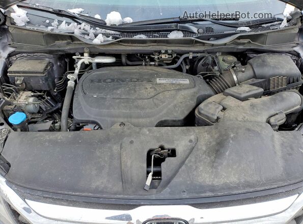 5FNRL6H73KB107826 2019 HONDA ODYSSEY Gray ძრავის განყოფილების ხედი