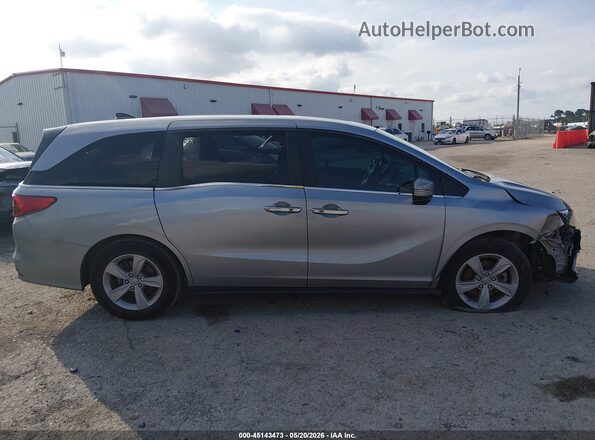 5FNRL6H73KB138042 2019 HONDA ODYSSEY Silver Вид задньої частини салону