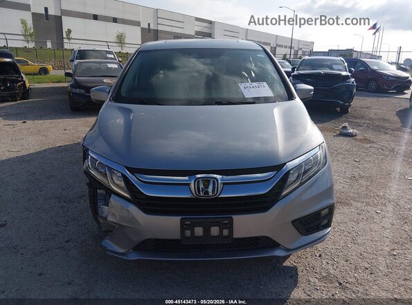 5FNRL6H73KB138042 2019 HONDA ODYSSEY Silver Вид щитка приладів